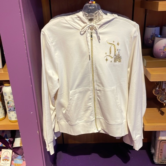 Disneyland 70th Anniversary Zip up Hoodie New - Picture 2 of 4